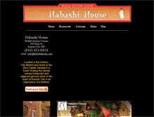Tablet Screenshot of habashihouse.com